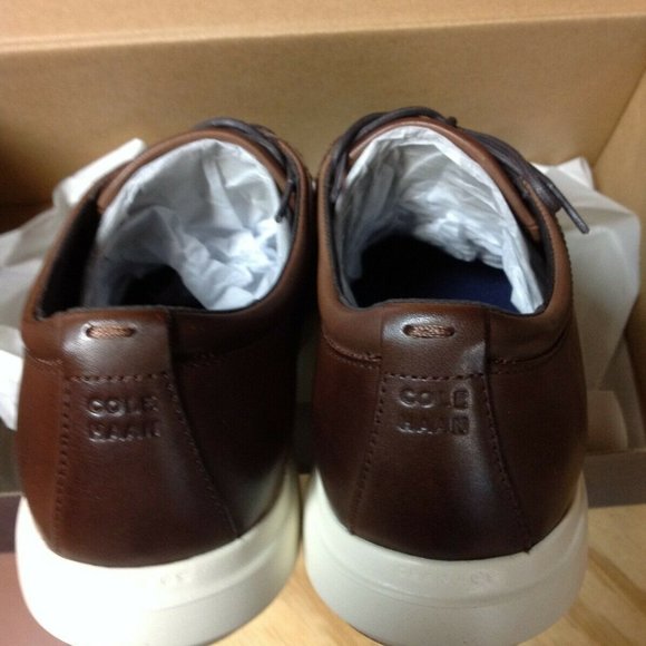 Cole Haan Men\'s Grand Plus Essex Brown Leather Oxford casual shoes 11.5M NIB main image 9